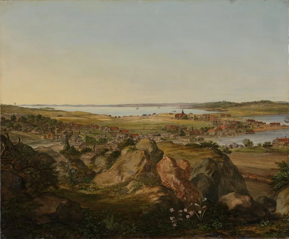 View Of Moss by Jacob Coning - Canvas Print