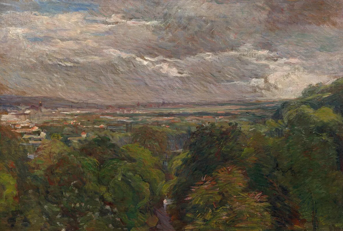 View Of Paris 4 by Marie Bracquemond - Canvas Print