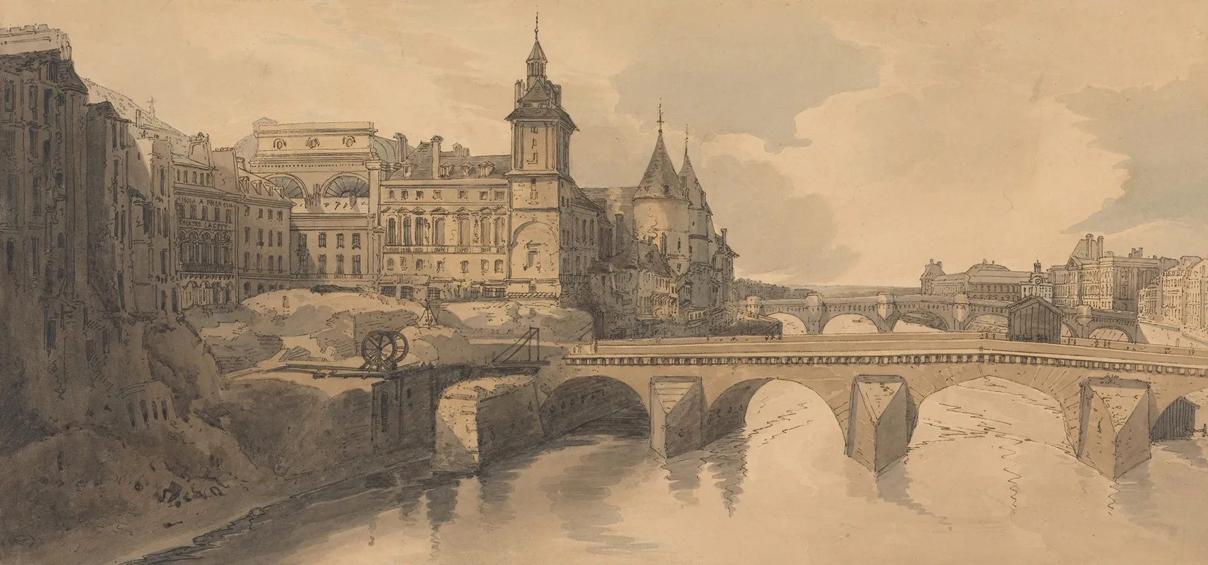 View Of Pont Au Changes