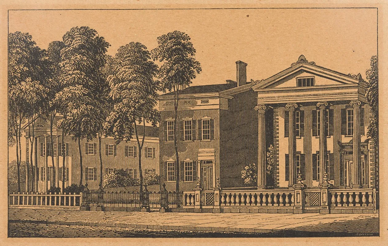 View Of Rochester 2 by Alexander Anderson - Canvas Print