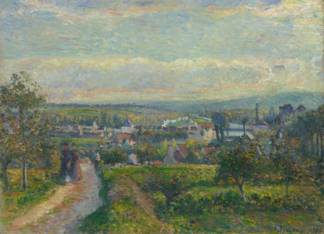 View Of Saint Ouen Laumone 2