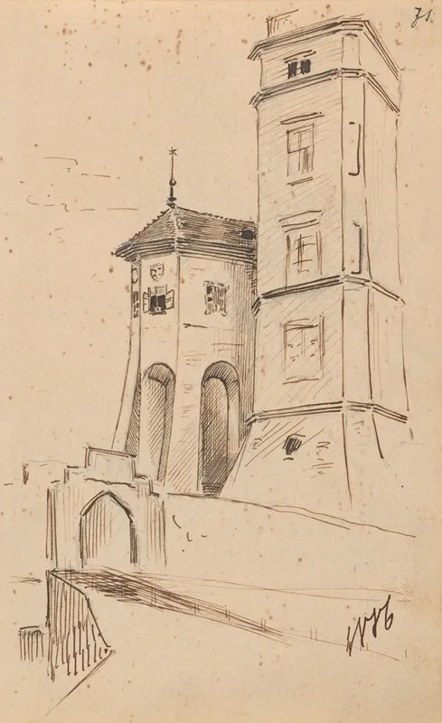 View Of The Hens Foot Tower And Sigismund Tower Of The Wawel Castle