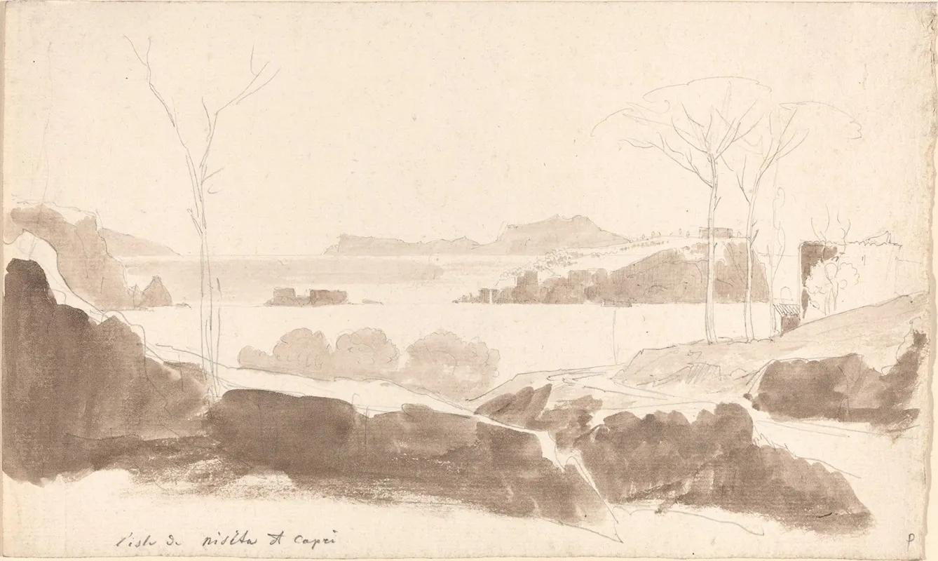 View Of The Islands Of Nisida And Capri