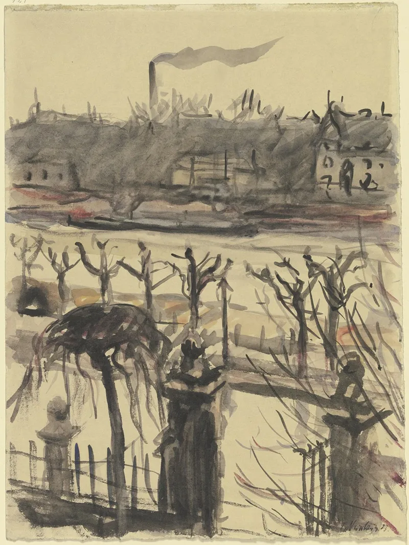 View Of The Main by Jakob Nussbaum - Canvas Print