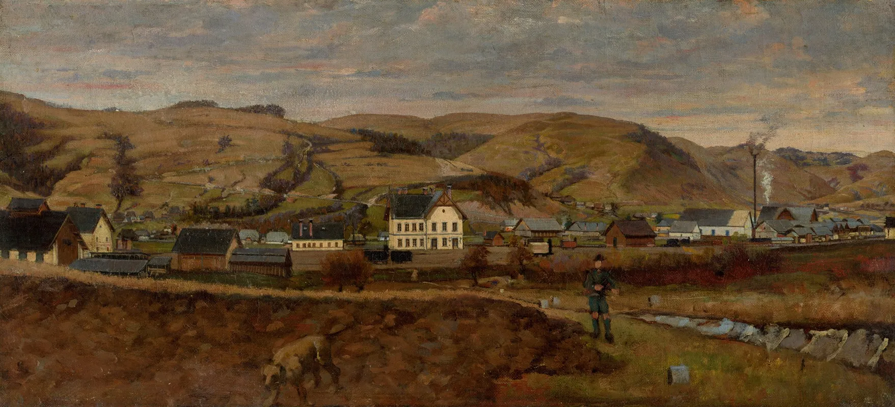 View Of Volovec by Eduard Hriňák - Canvas Print