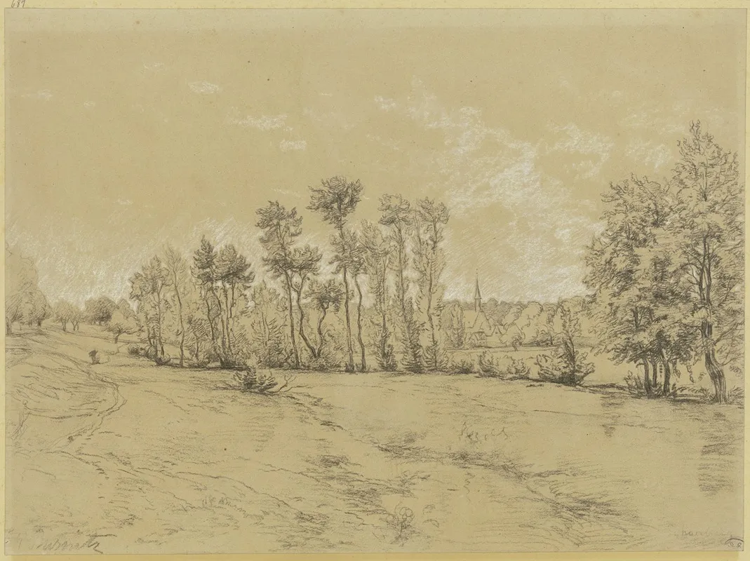 View On Schonberg by Peter Burnitz - Canvas Print