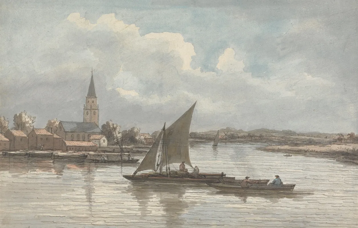 View On The Thames At Batersea