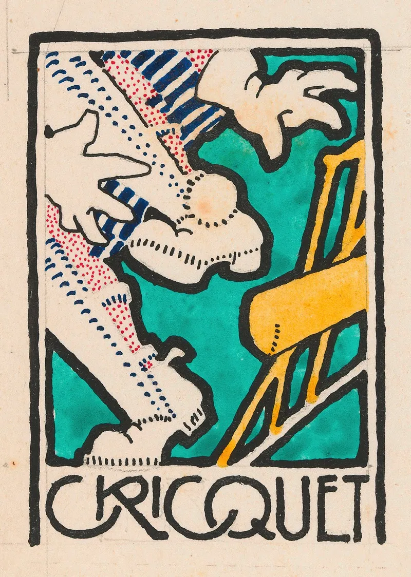 Vignet Cricquet by Reijer Stolk - Canvas Print