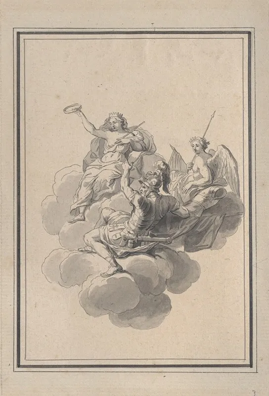 Vignette From The Galerie Des Glaces Versailles