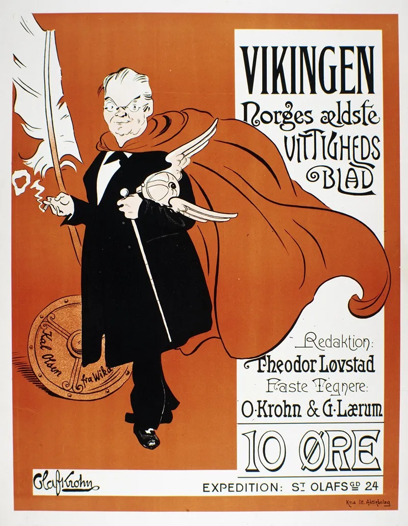 Vikingen Norges Aeldste Vittighedsblad