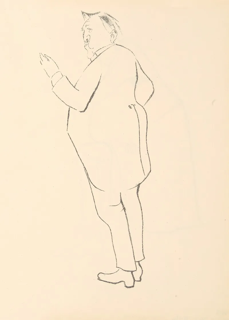 Viktor Hohenburger by Kazimierz Sichulski - Canvas Print