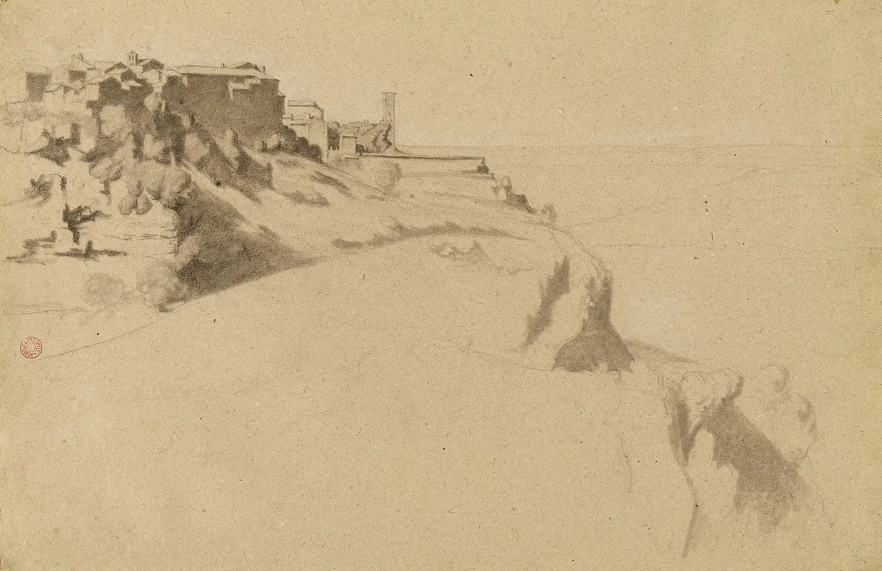 Ville Sur Un Escarpement