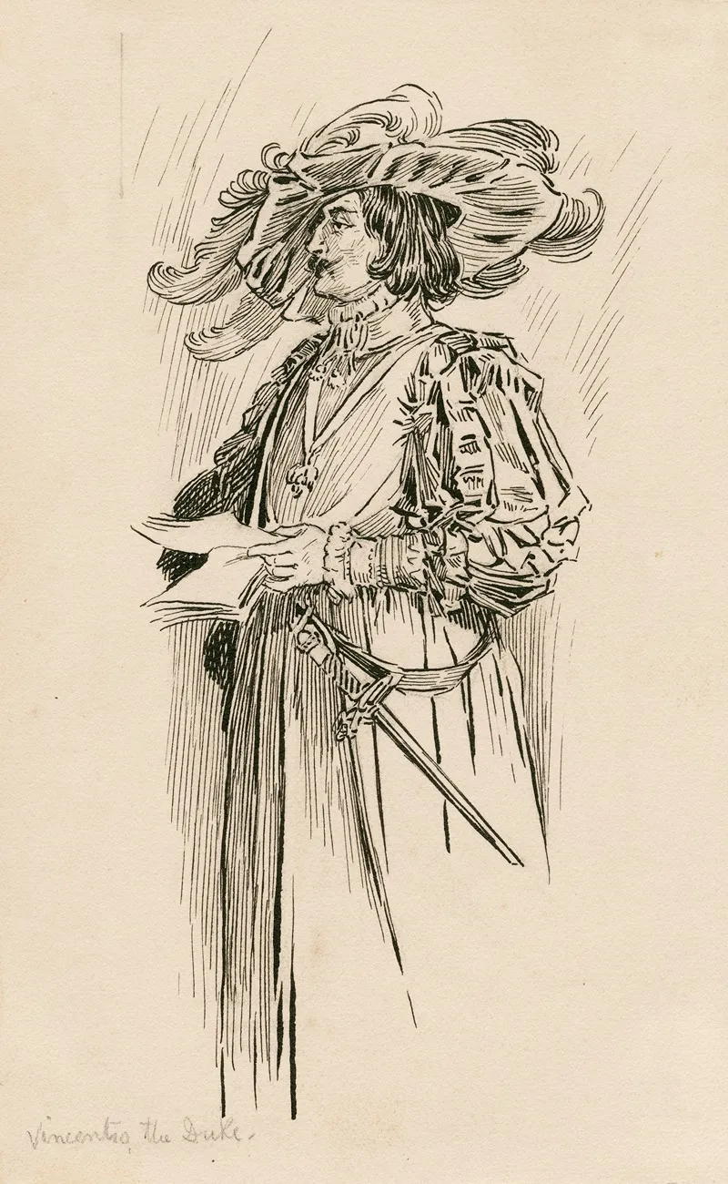 Vincentio The Duke by Louis Rhead - Canvas Print