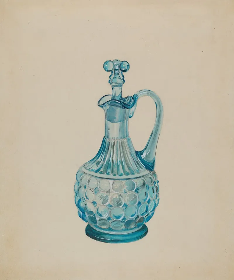 Vinegar Cruet 3 by Ralph Atkinson - Canvas Print