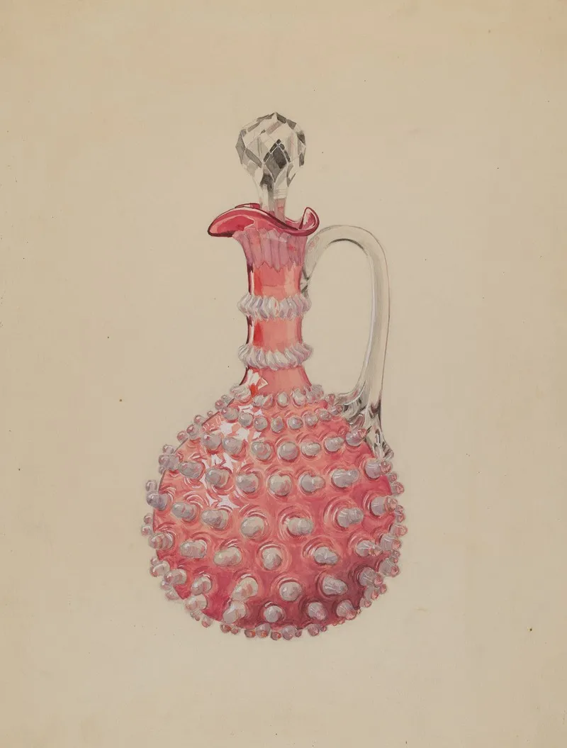 Vinegar Cruet by Dorothy Posten - Canvas Print