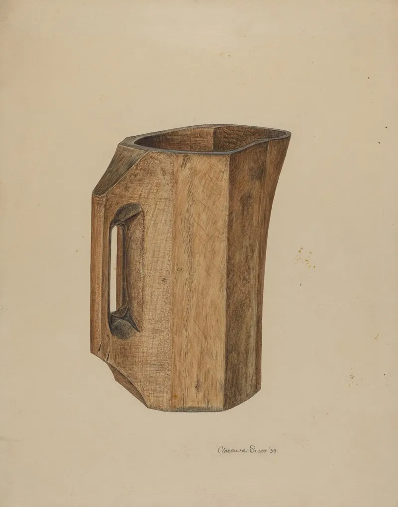 Vinegar Measure by Clarence Secor - Canvas Print