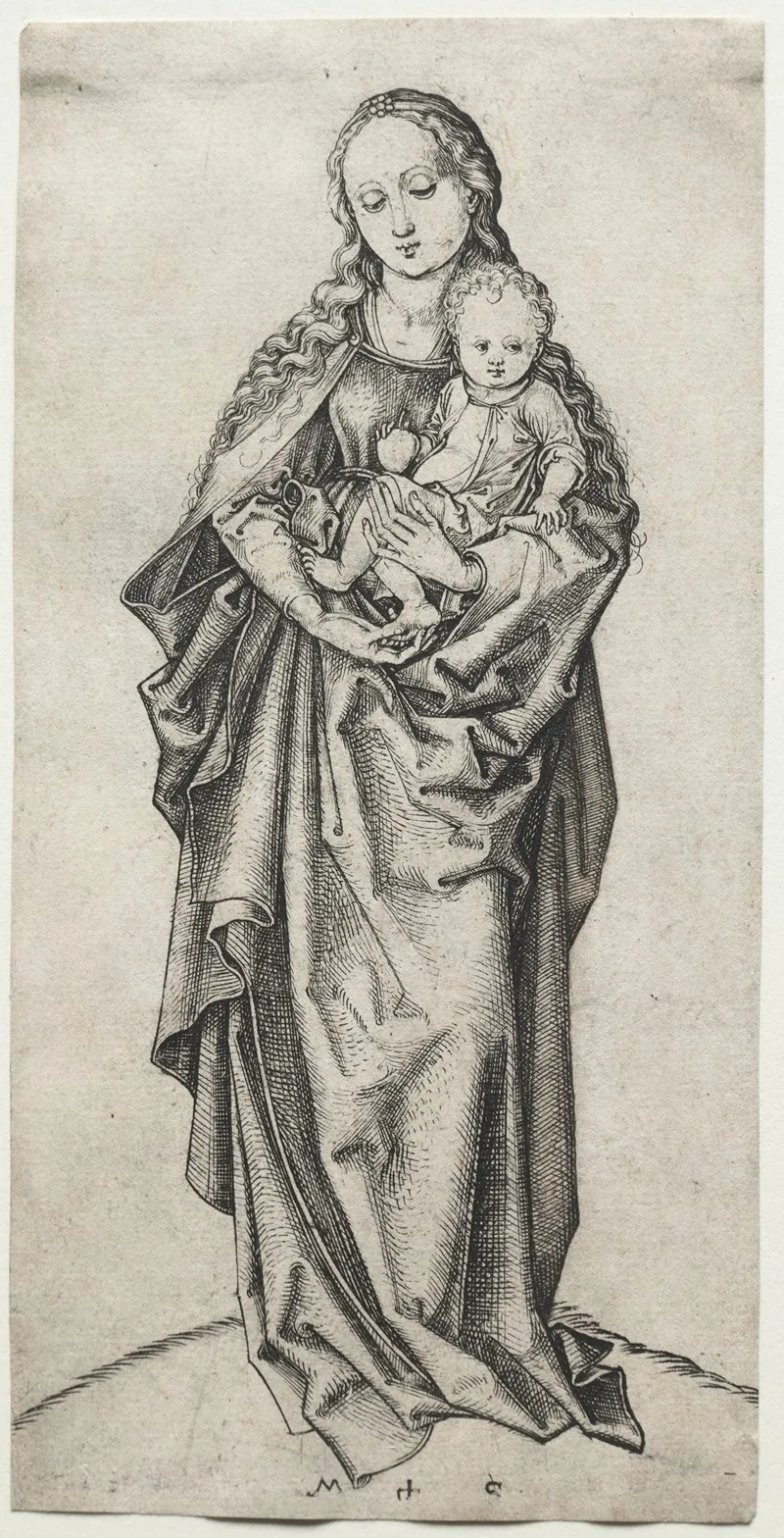 Virgin And Child With An Apple