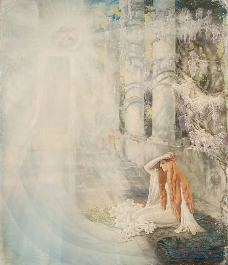 Vision Ii Sketch For Annunciation