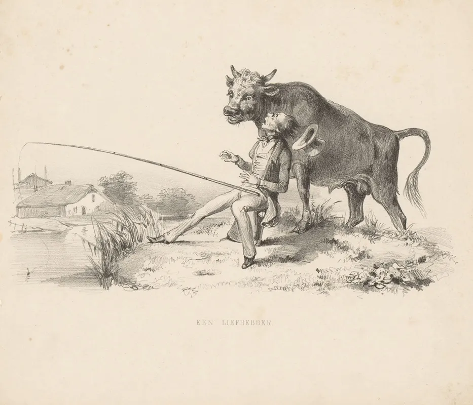 Visser Schrikt Van Stier