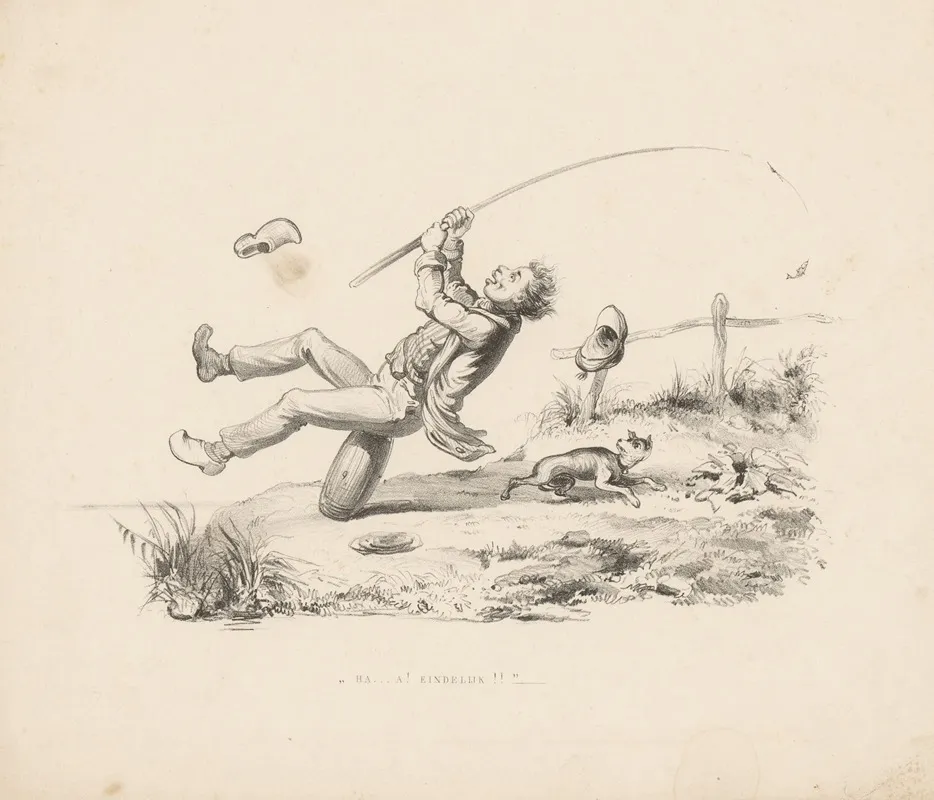 Visser Valt Achterover