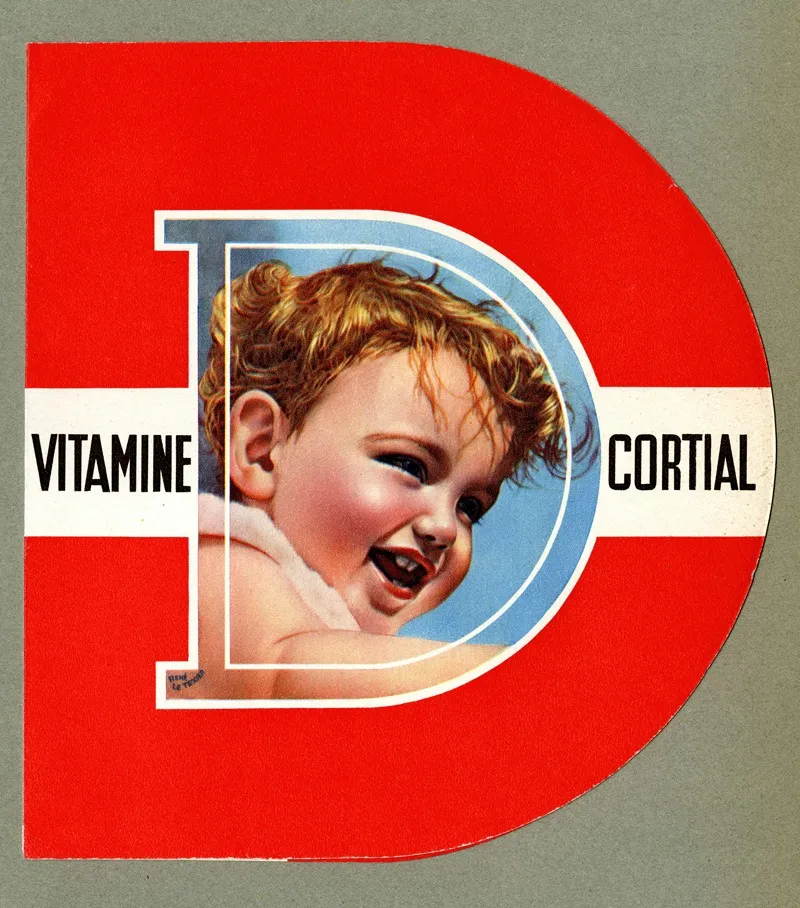 Vitamine D Cortial 6 by René Le Texier - Canvas Print