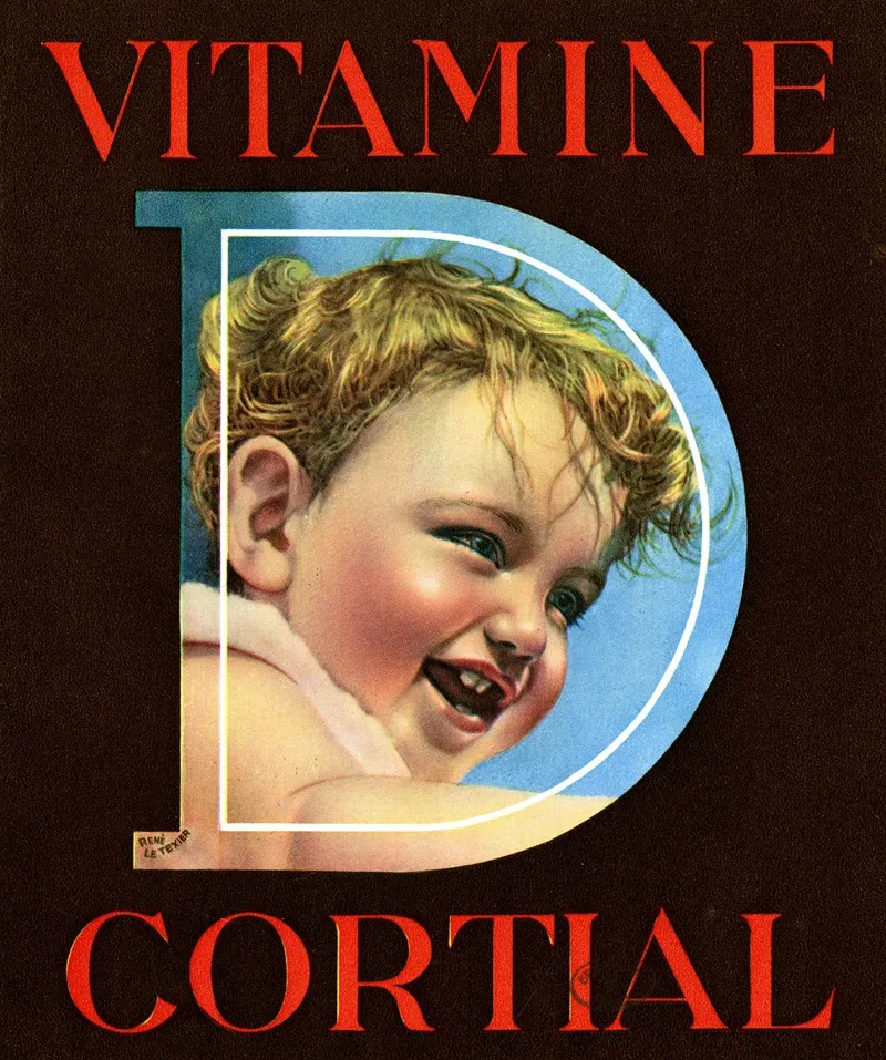 Vitamine D Cortial 7 by René Le Texier - Canvas Print