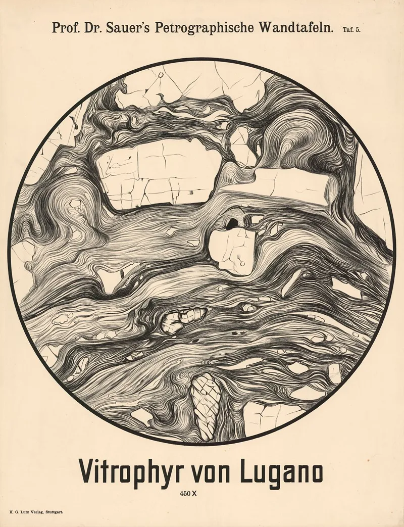 Vitrophyre From Lugano