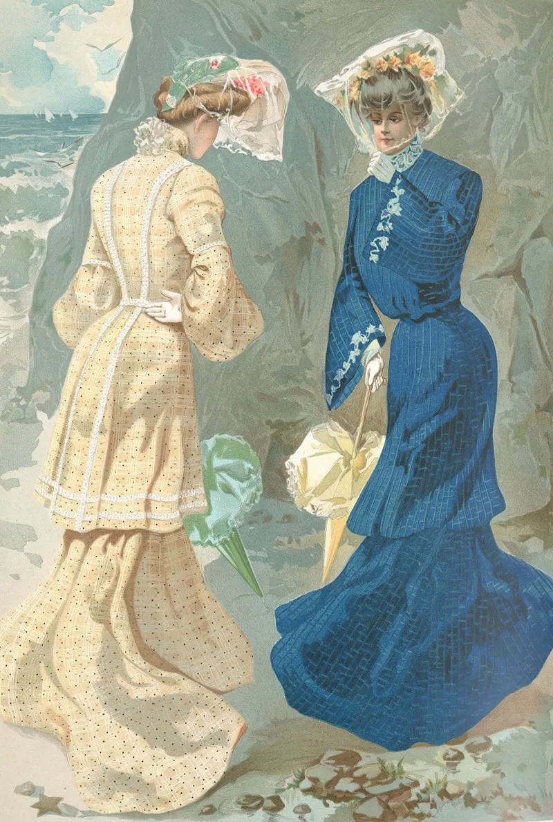 Voile Sextette by H. B. Claflin - Canvas Print