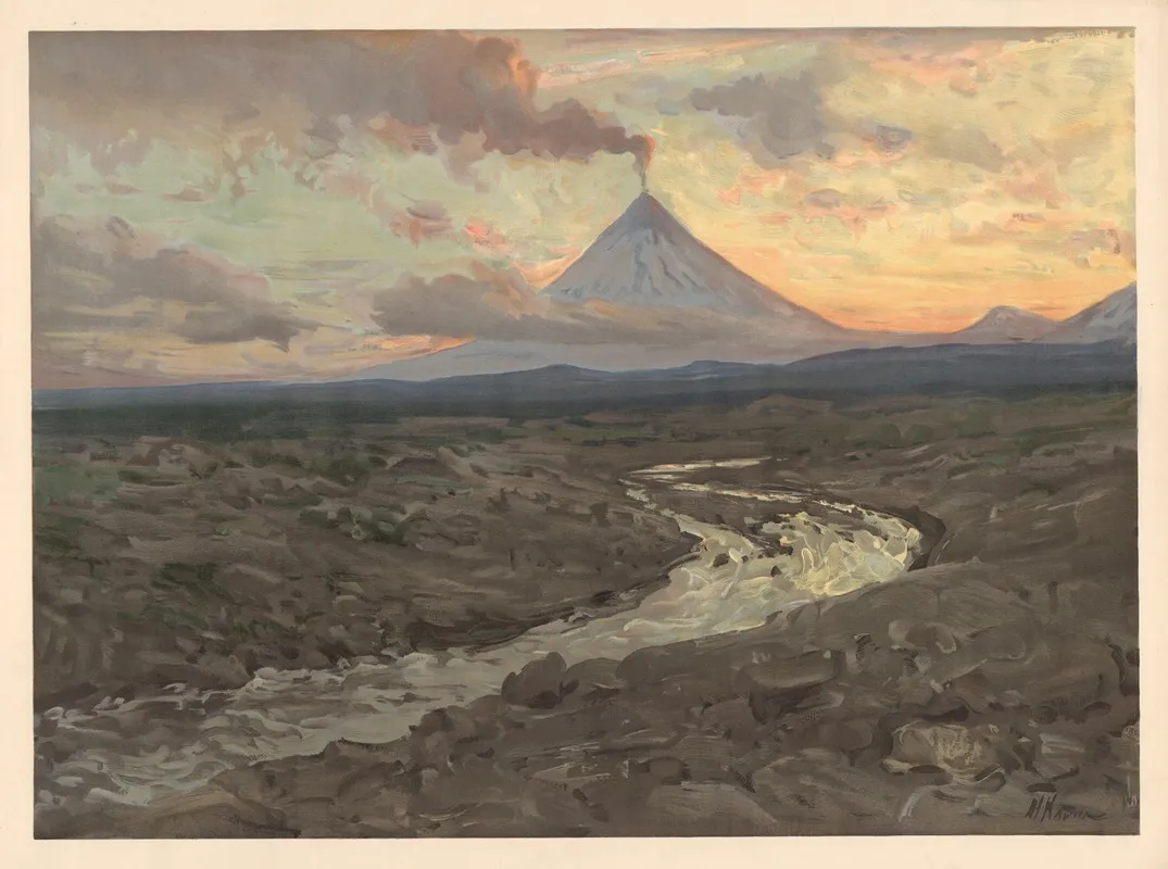Volcano In Kamchatka
