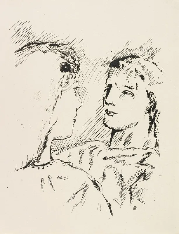 Vollard A Sainte Monique by Pierre Bonnard - Canvas Print