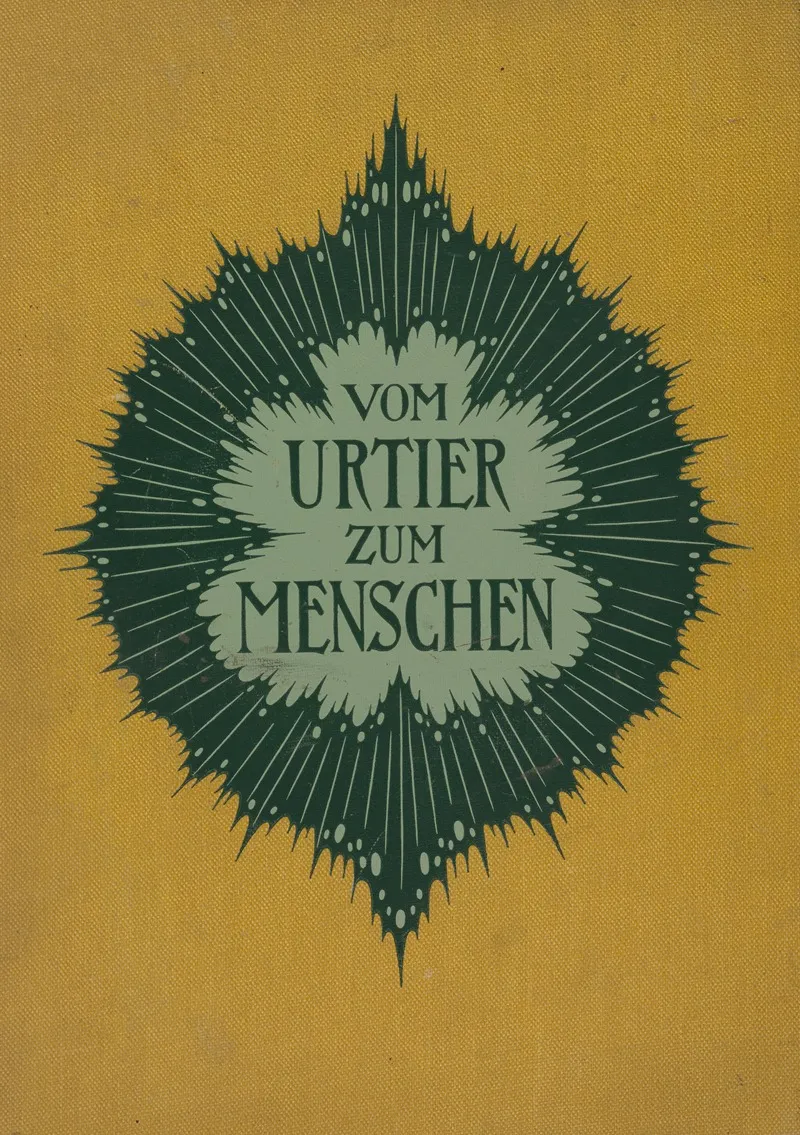 Vom Urtier Zum Menschen Cover