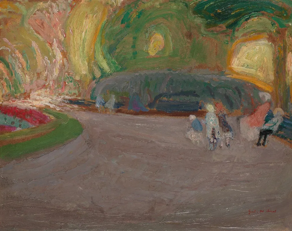 Vondelpark by Gustave De Smet - Canvas Print