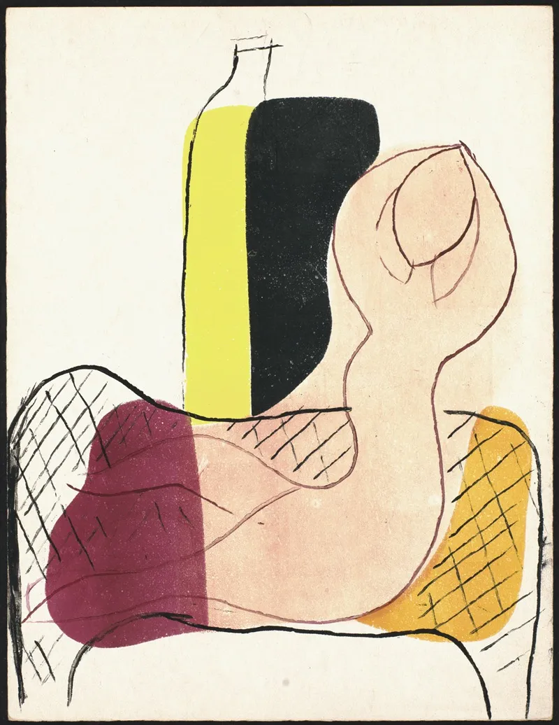 Vrouw Met Medicijnflesch