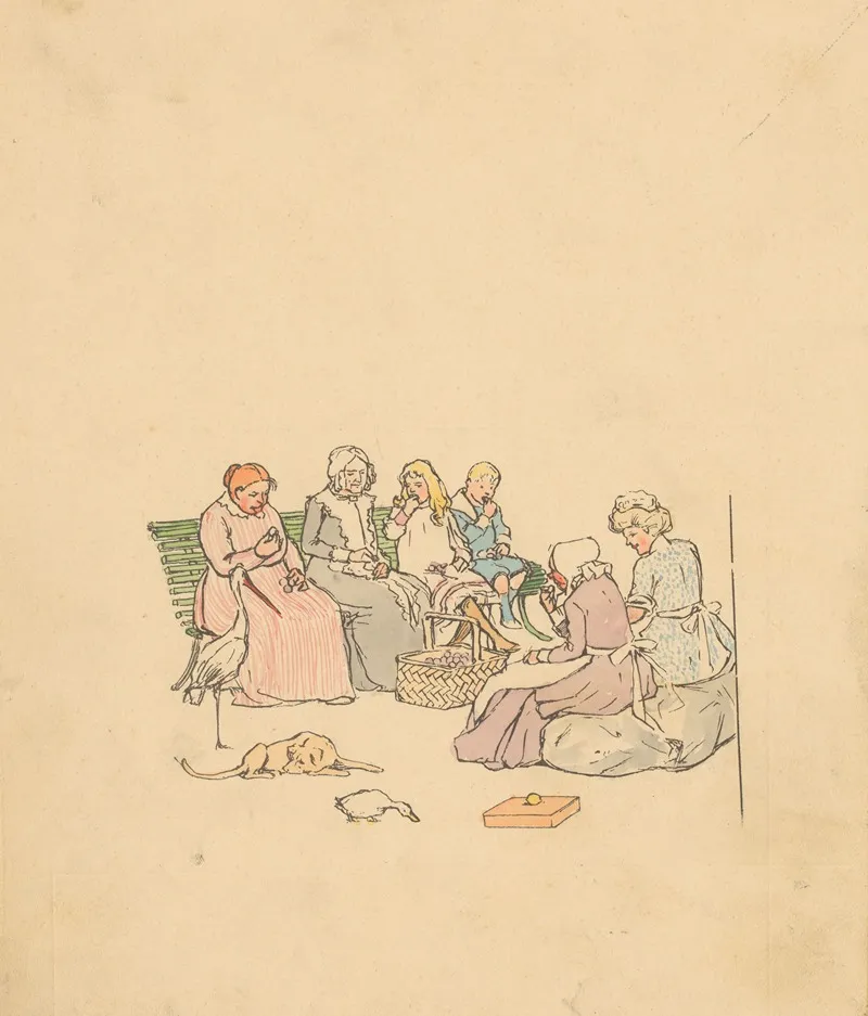 Vrouwen En Kinderen Eten Pruimen
