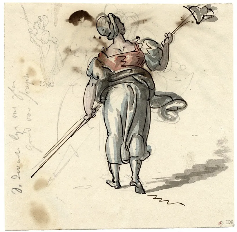 Vrouwen Met Ragebol Rugfiguur