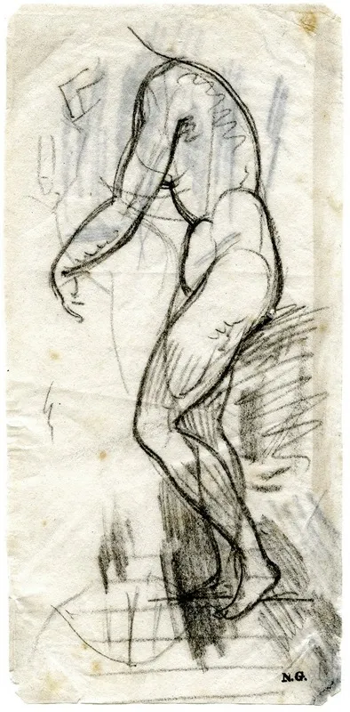 Vrouwenfiguur De Venus Capitolina by David Humbert de Superville - Canvas Print