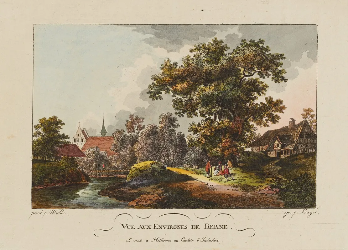 Vue Aux Environes De Berne