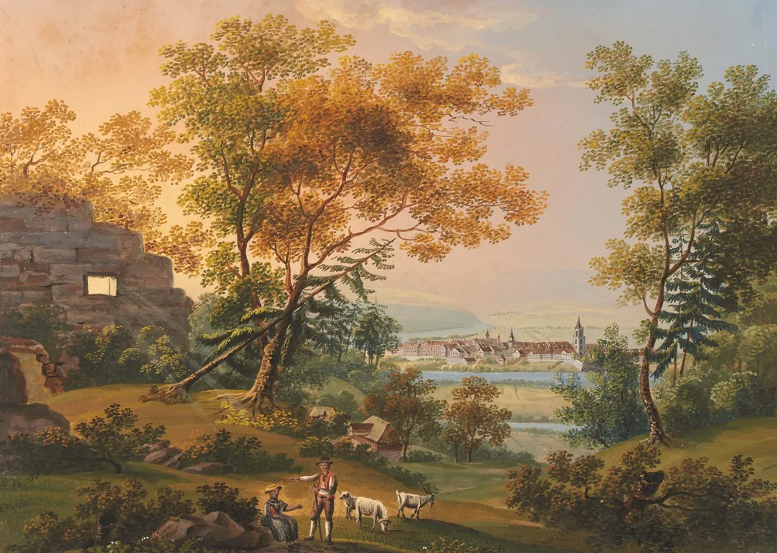 Vue De La Ville De Bern