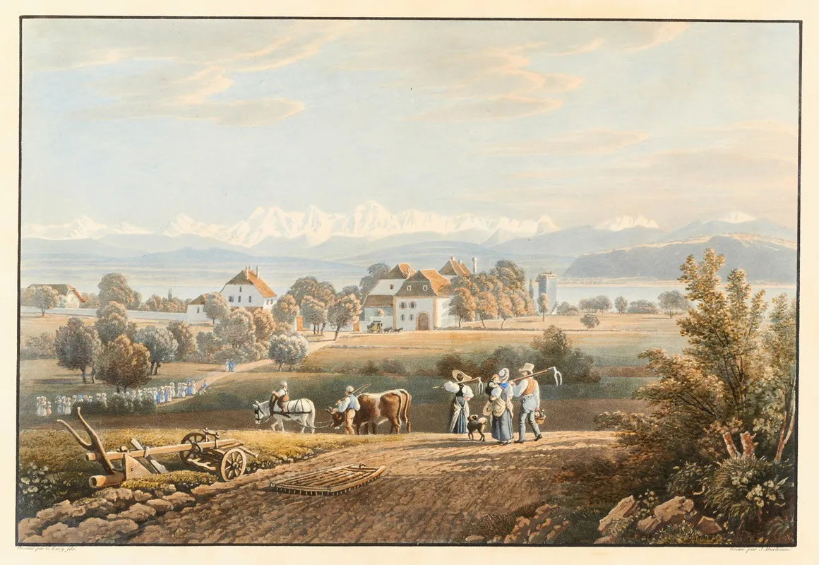 Vue De Montmirail Et De Ses Environs