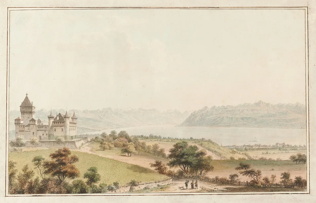 Vue De Vufflens Le Chateau