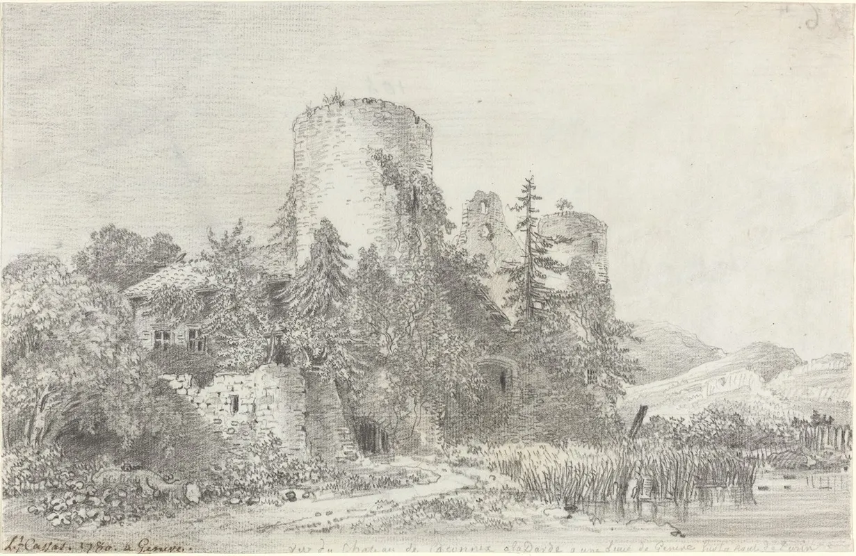 Vue Du Chateau De Saconnex