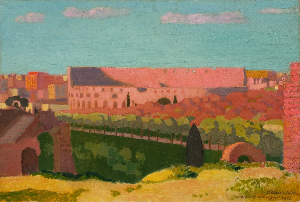 Vue Du Colisee by Maurice Denis - Canvas Print