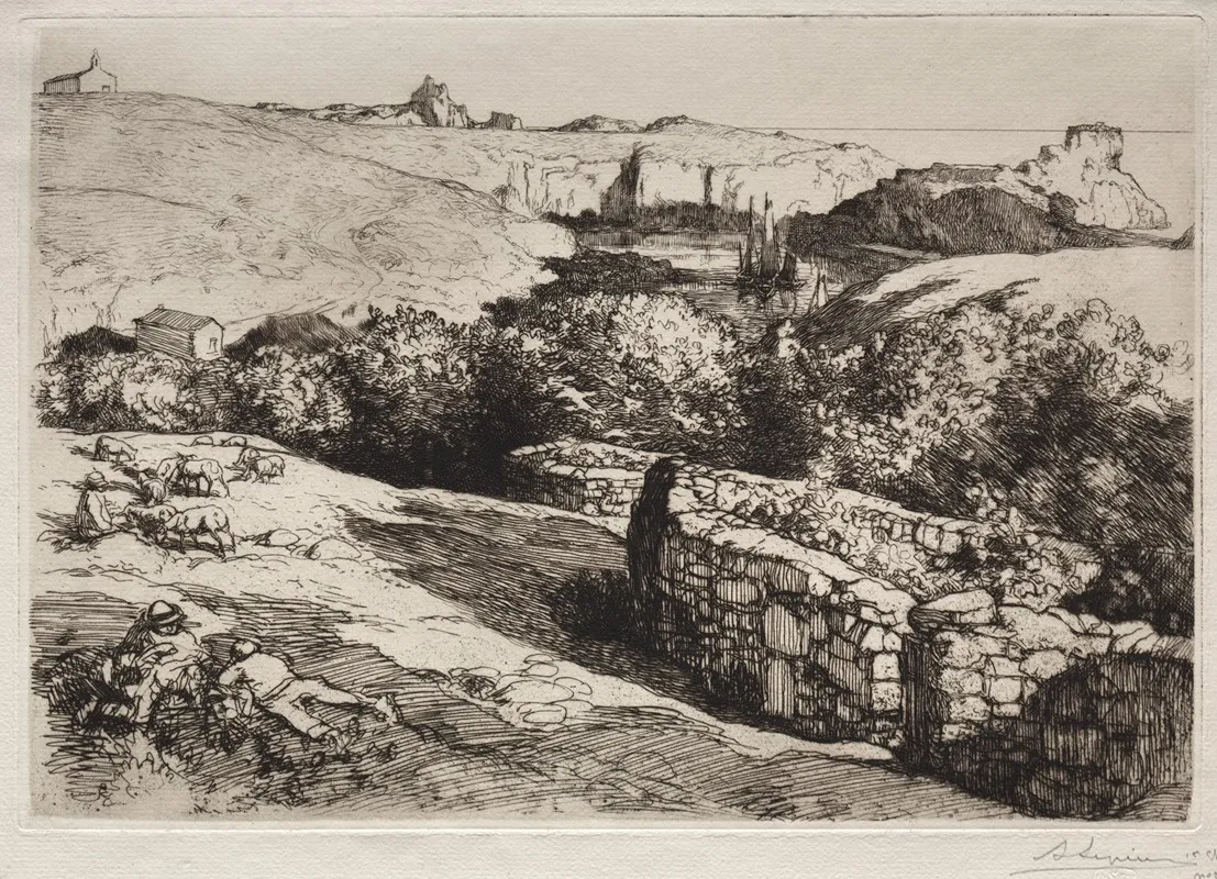 Vue Du Port De La Meule