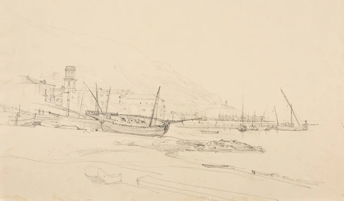 Vue Dun Port Indetermine