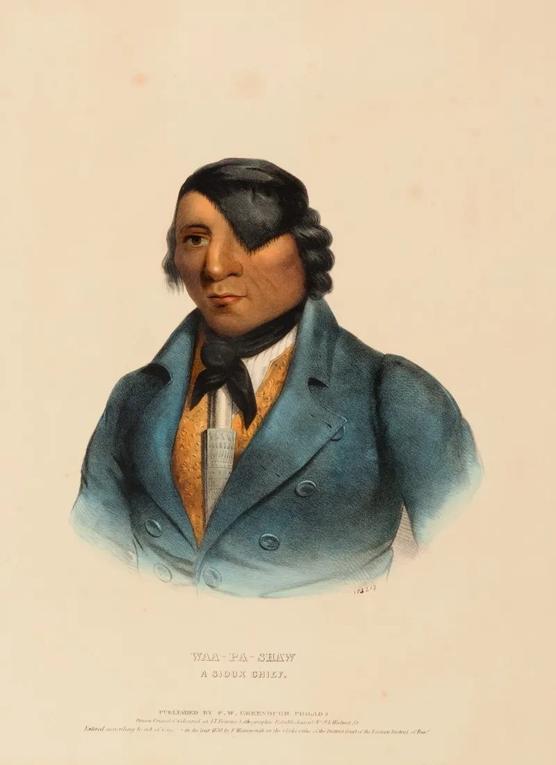 Waa Pa Shaw A Sioux Chief