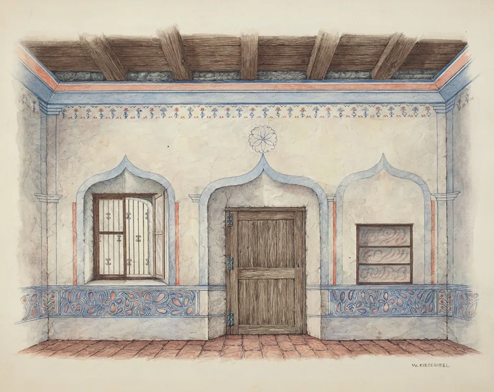 Wall Painting Door