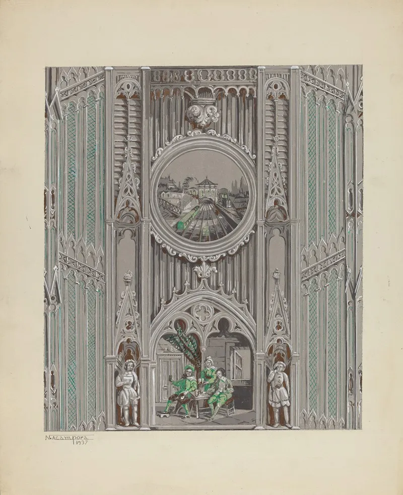 Wall Paper And Border 3