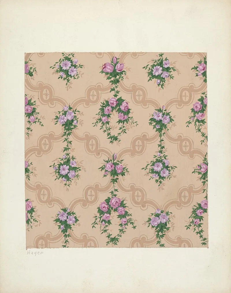Wallpaper 17 by Lee Hager - Canvas Print