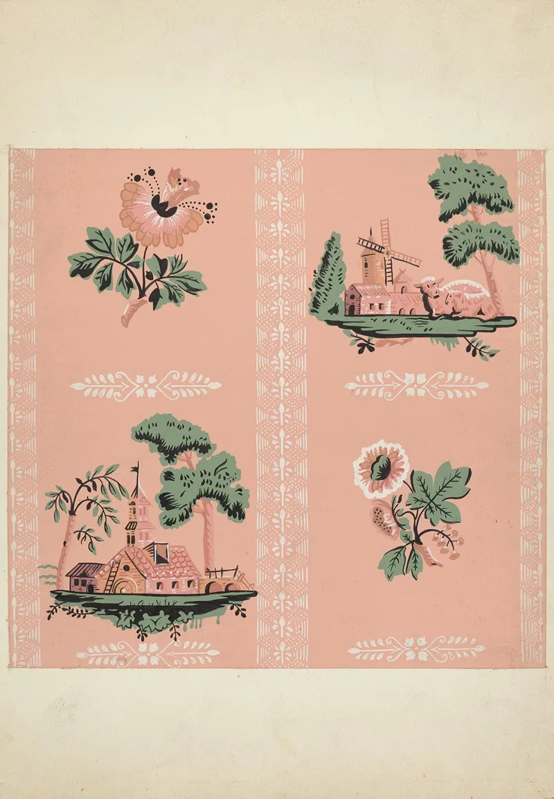 Wallpaper 32 by Sidney Liswood - Canvas Print