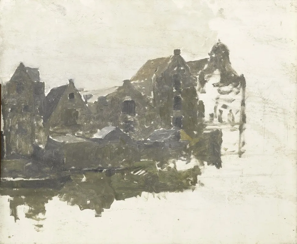 Warehouses On The Teertuinen On The Prinseneiland Amsterdam